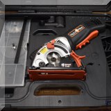 T22. MasterMind Smart Trak compact circular saw. 